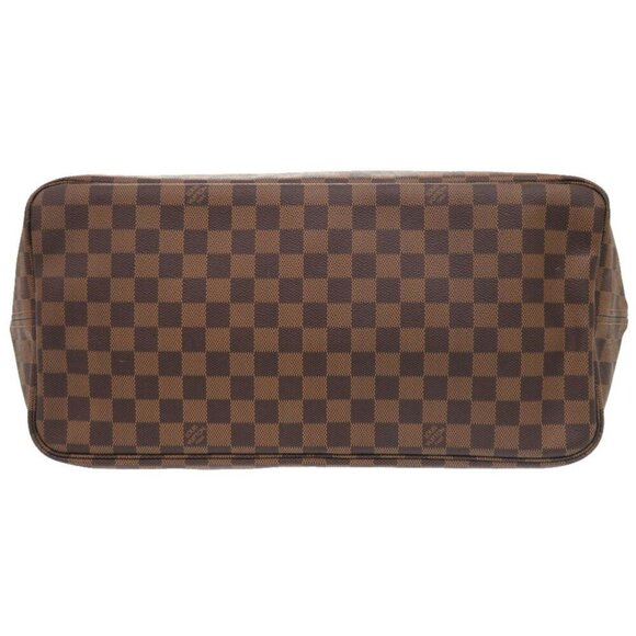 LOUIS VUITTON Brown Damier Neverfull GM Tote Bag - Picture 4 of 10